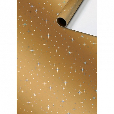 Бумага упаковочная Stewo Nova gold, 0,7 x 1,5 м